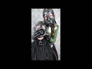 gas mask latex