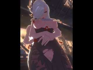 shenhe • shen he • genshin impact (nepopan)